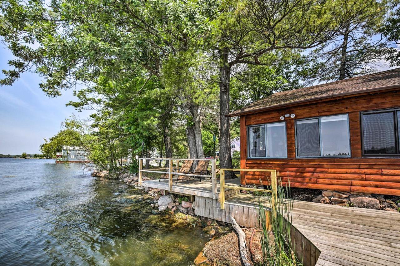 Private Island With Land Access Cabin Hammond Kültér fotó